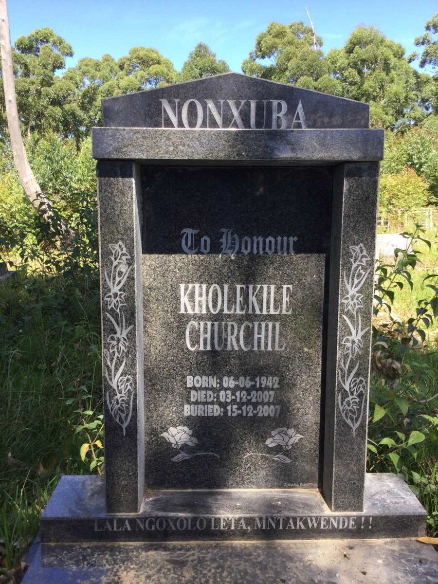 NONXUBA Kholekile Churchill 1942-2007