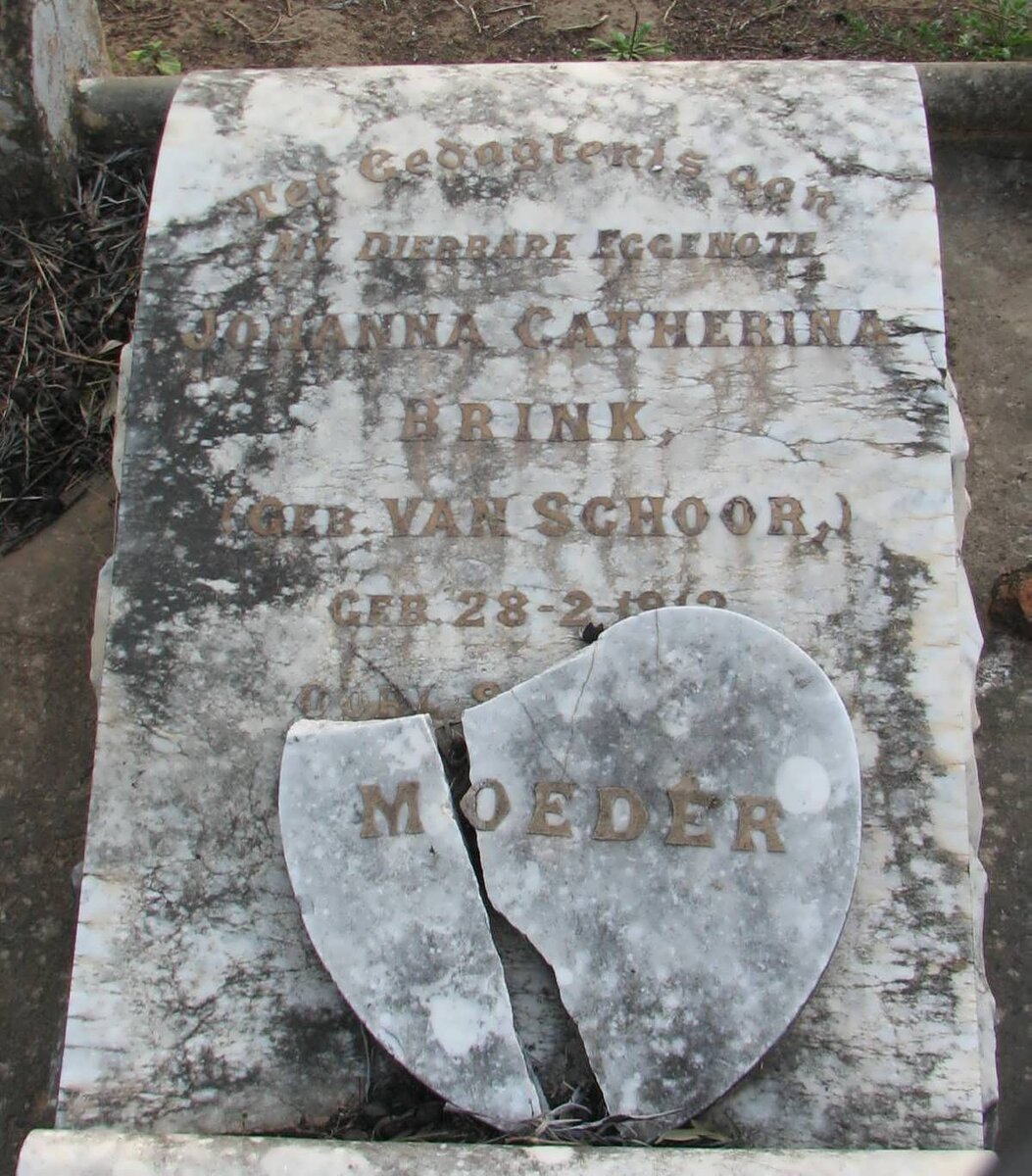BRINK Johanna Catherina nee VAN SCHOOR 19??-?