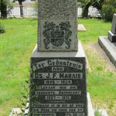 MARAIS J.F. 1856-1954