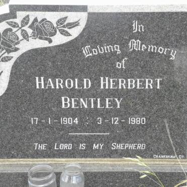 BENTLEY Harold Herbert 1904-1980