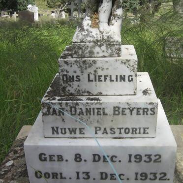 BEYERS Jan Daniel 1932-1932