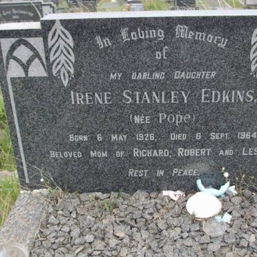 EDKINS Irene Stanley nee POPE 1926-1964