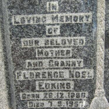 EDKINS Herbert John 1884-1943 &amp; Florence Noel 1886-1957