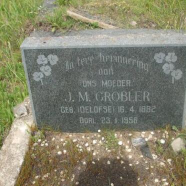 GROBLER J.M. nee OELOFSE 1882-1956