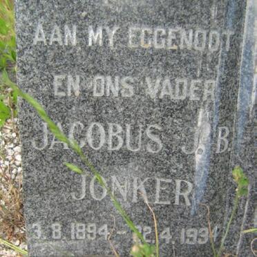 JONKER Jacobus J.B. 1894-1934
