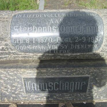 LABUSCHAGNE Stephanus 1870-1957