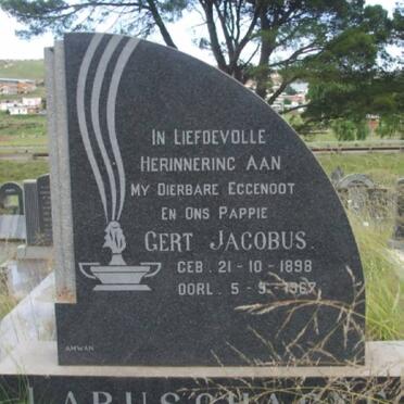 LABUSCHAGNE Gert Jacobus 1898-1967