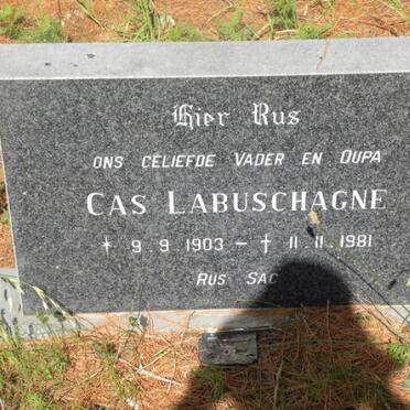 LABUSCHAGNE Cas 1903-1981