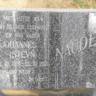 NAUDE Johannes J. 1901-1963
