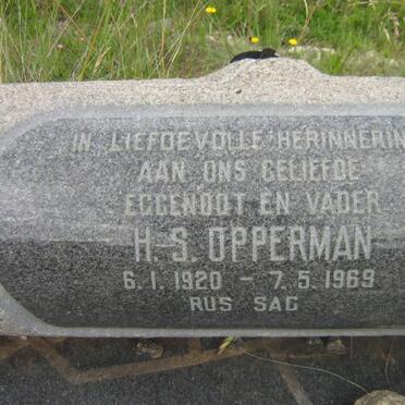 OPPERMAN H.S. 1920-1969