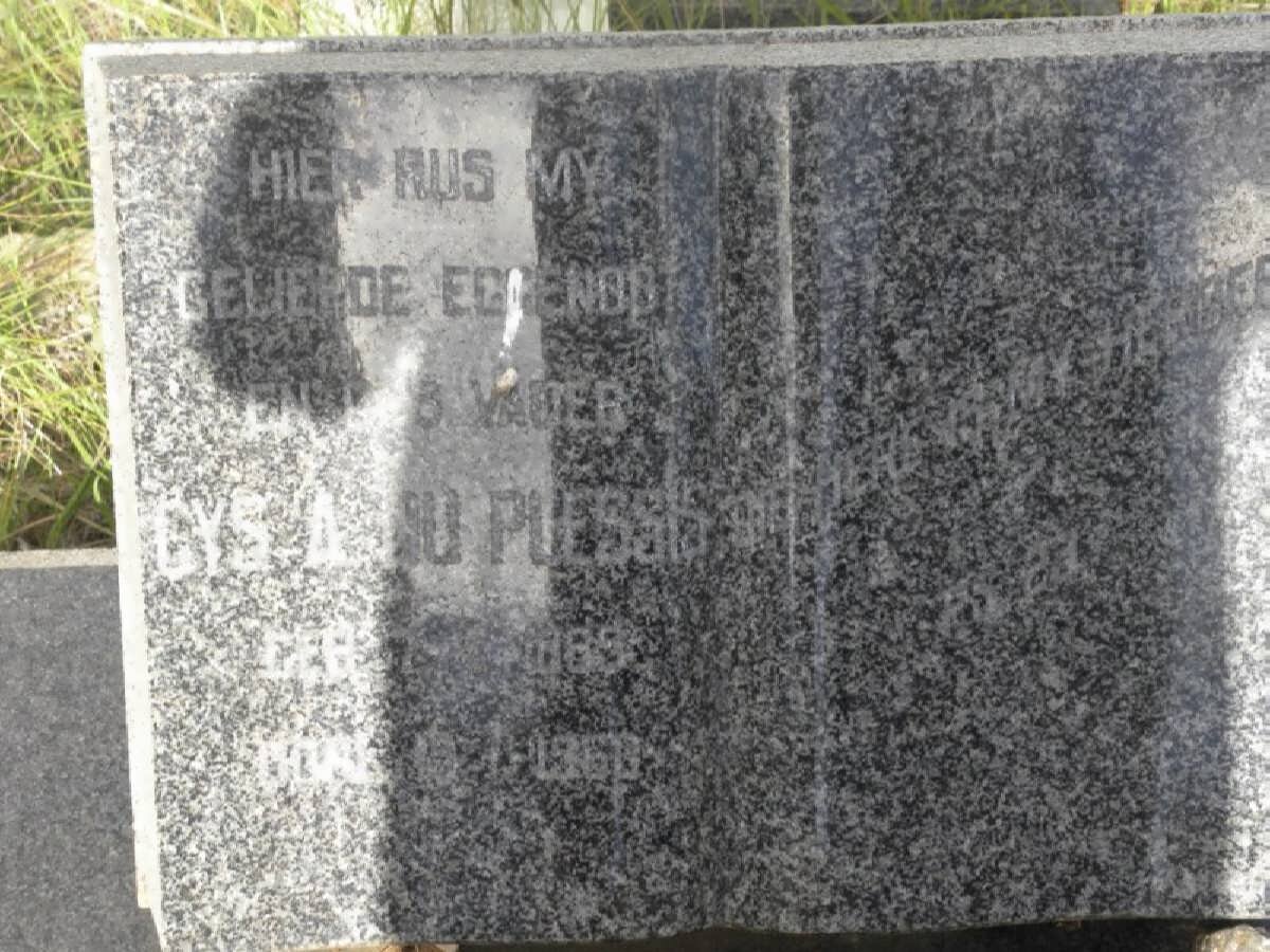 PLESSIS Gys A., du 1889-1960