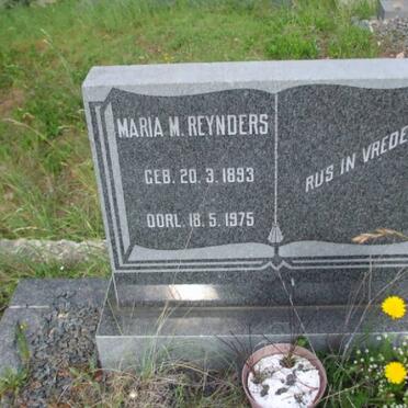 REYNDERS Maria M. 1893-1975