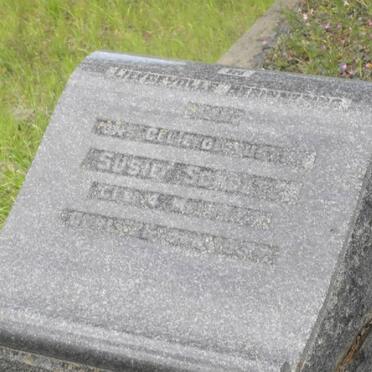 SCHOLTZ Susie 1877-1934