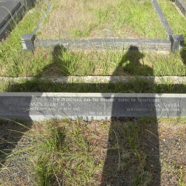 VILJOEN Johannes H.S. 1894-1967 &amp; Anna Sophia VENTER 1898-1958