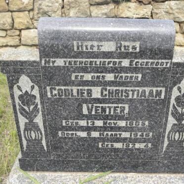VENTER Godlieb Christiaan 1885-1946