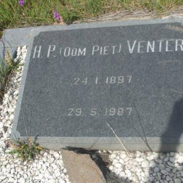 VENTER H.P. 1897-1987
