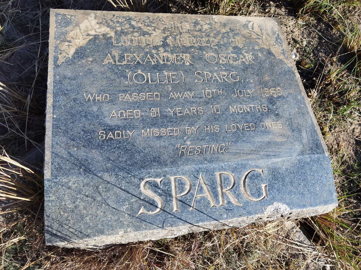 SPARG Alexander Oscar -1958