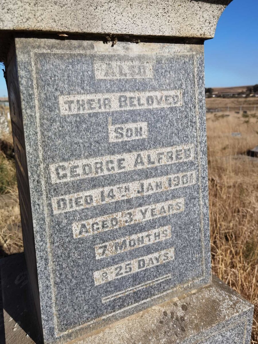 SPARG George Alfred -1901