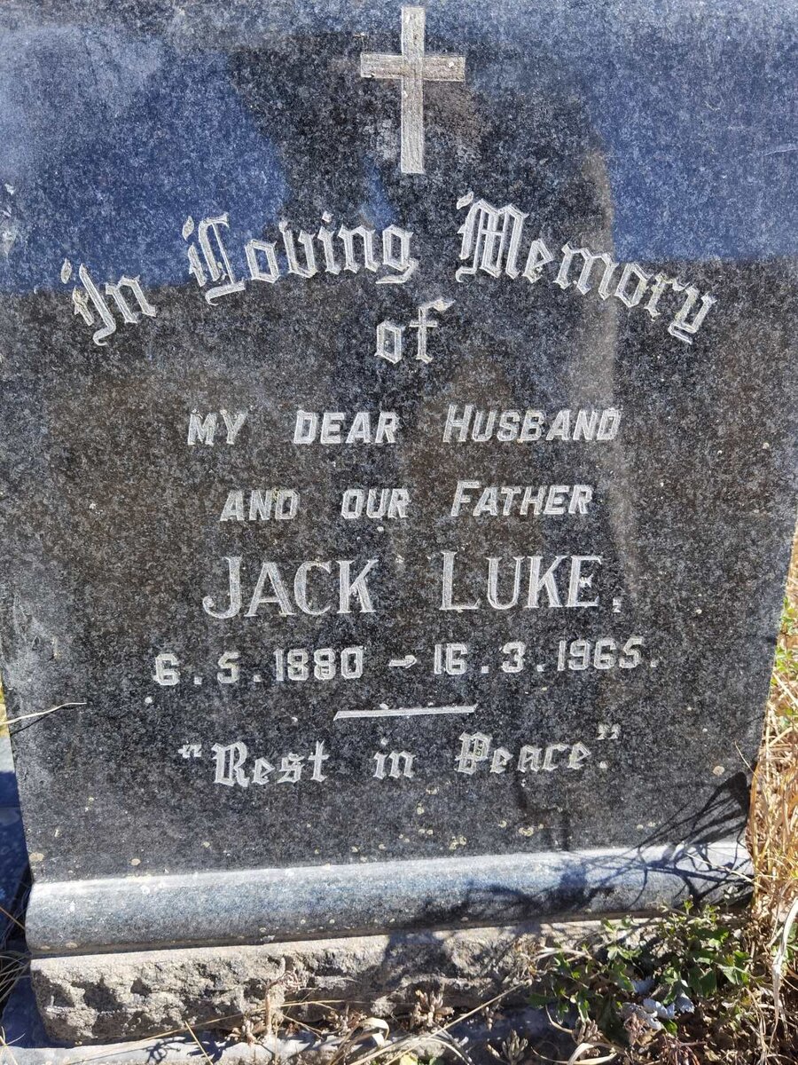 LUKE Jack 1880-1965