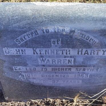 WARREN John Kenneth Harty -1943