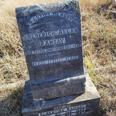 RAMSAY Frederick Allan  &amp; Albertina 1868-1947