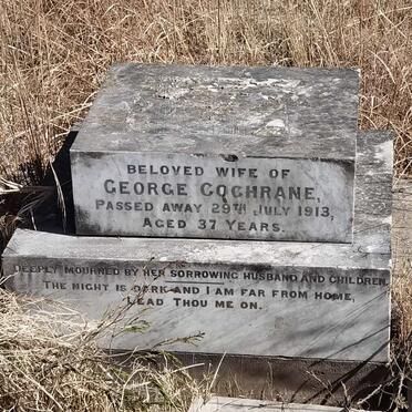 COCHRANE George -1913