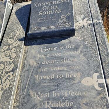 SOBUZA Zandisile Nelphus 1930-2002 &amp; Nomsebenzi Olga 1932-2016