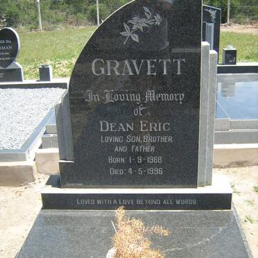 GRAVETT Dean Eric 1968-1996