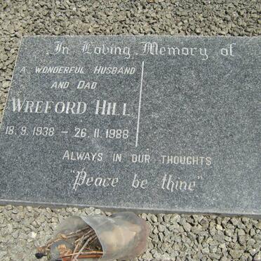 HILL Wreford 1938-1988