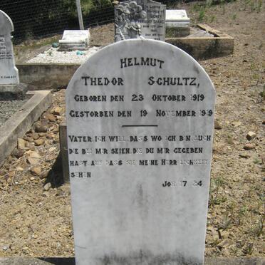 SCHULTZ Helmut Thedor 1919-1919