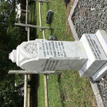 SPRINGER Franz 1853-1926 &amp; Maria 1855-1922