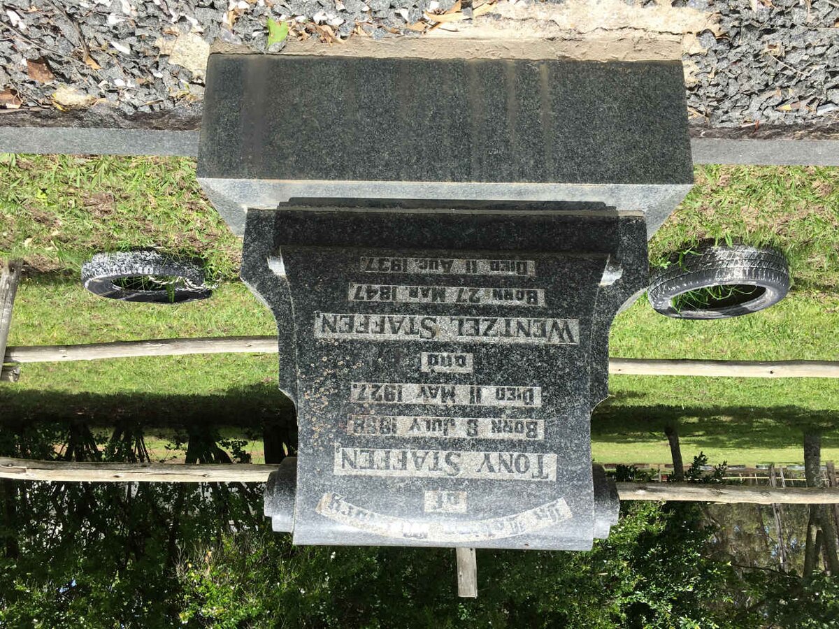 STAFFEN Tony 1858-1927 :: STAFFEN Wentzel 1847-1937