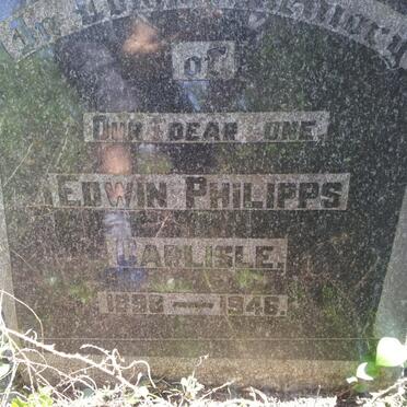 CARLISLE Edwin Philipps 1898-1946