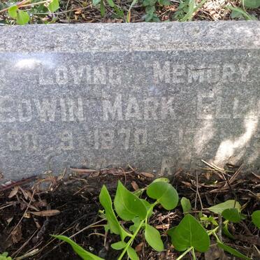ELLIOTT Edwin Mark 1870-