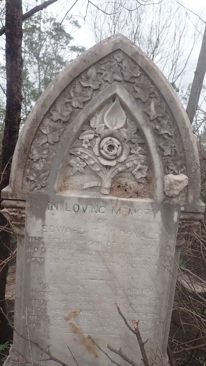 MCDONALD Edward T. -1895