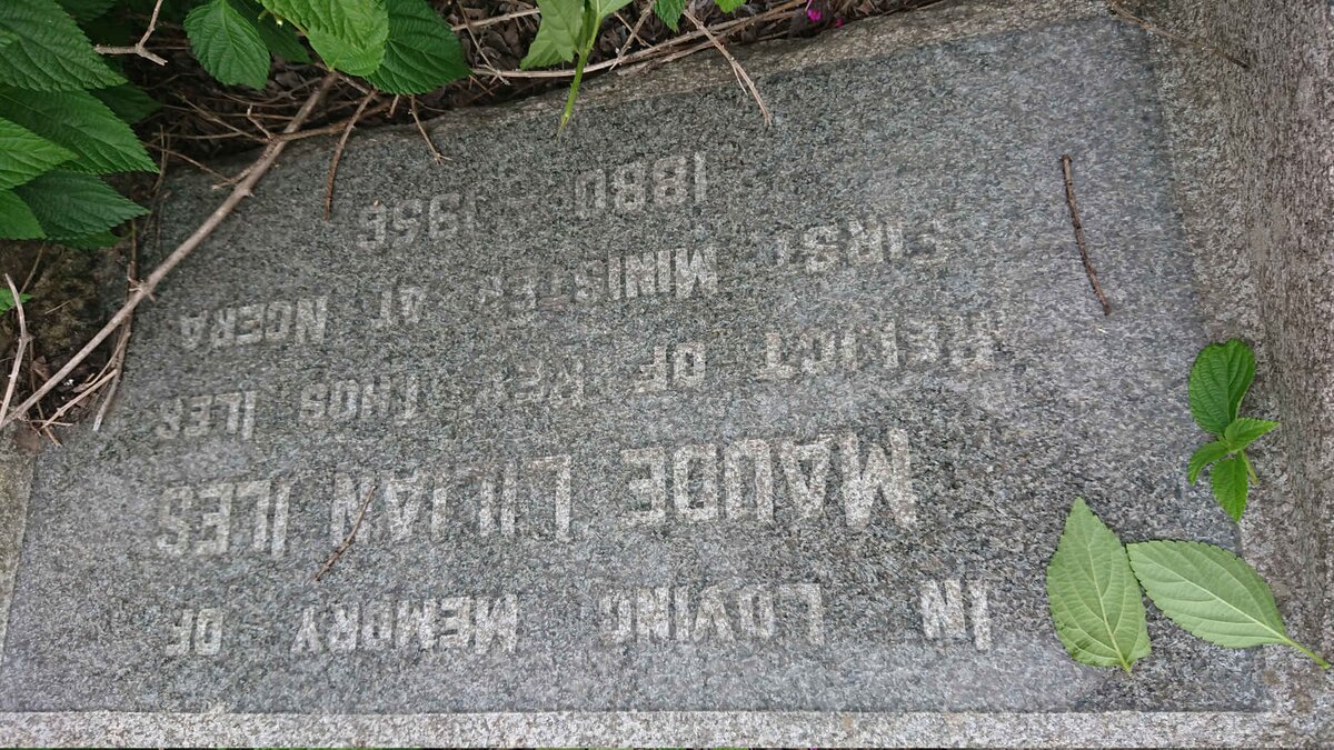 ILES Maude Lilian 1880-1956