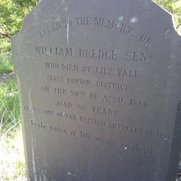 DREDGE William -1866