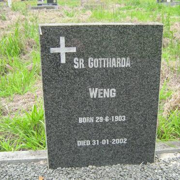 WENG Gottharda 1903-2002