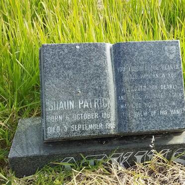 ATKINS Shaun Patrick 1965-1985