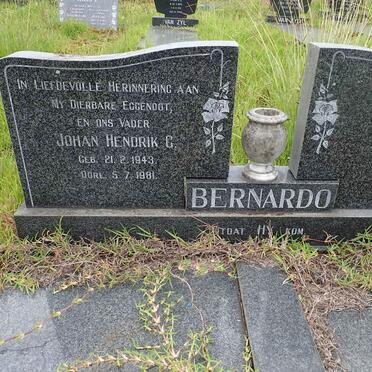 BERNARDO Johan Hendrik C. 1943-1981