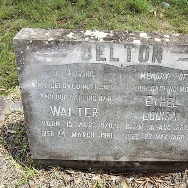 BELTON Walter 1878-1961 & Ethel Louisa 1887-1968