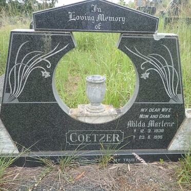 COETZER Milda Marlene 1938-1995