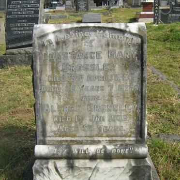 CROSSLEY Alfred -1936 &amp; Constance Mary -1931