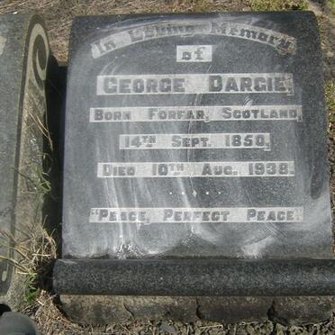 DARGIE George 1850-1938