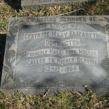 DORRINGTON Gertrude Mary Elizabeth Formerly HALL nee MOLLER -1964