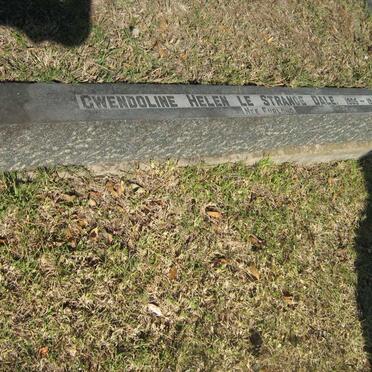 DALE Gwendoline Helen Le Strange nee FURLONG 1905-1946