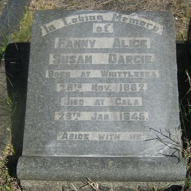 DARGIE Fanny Alice Susan 1862-1945