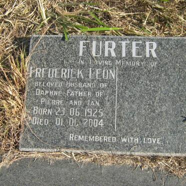 FURTER Frederick Leon 1925-2004