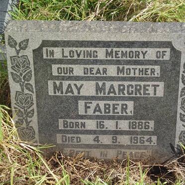 FABER May Margret 1886-1964