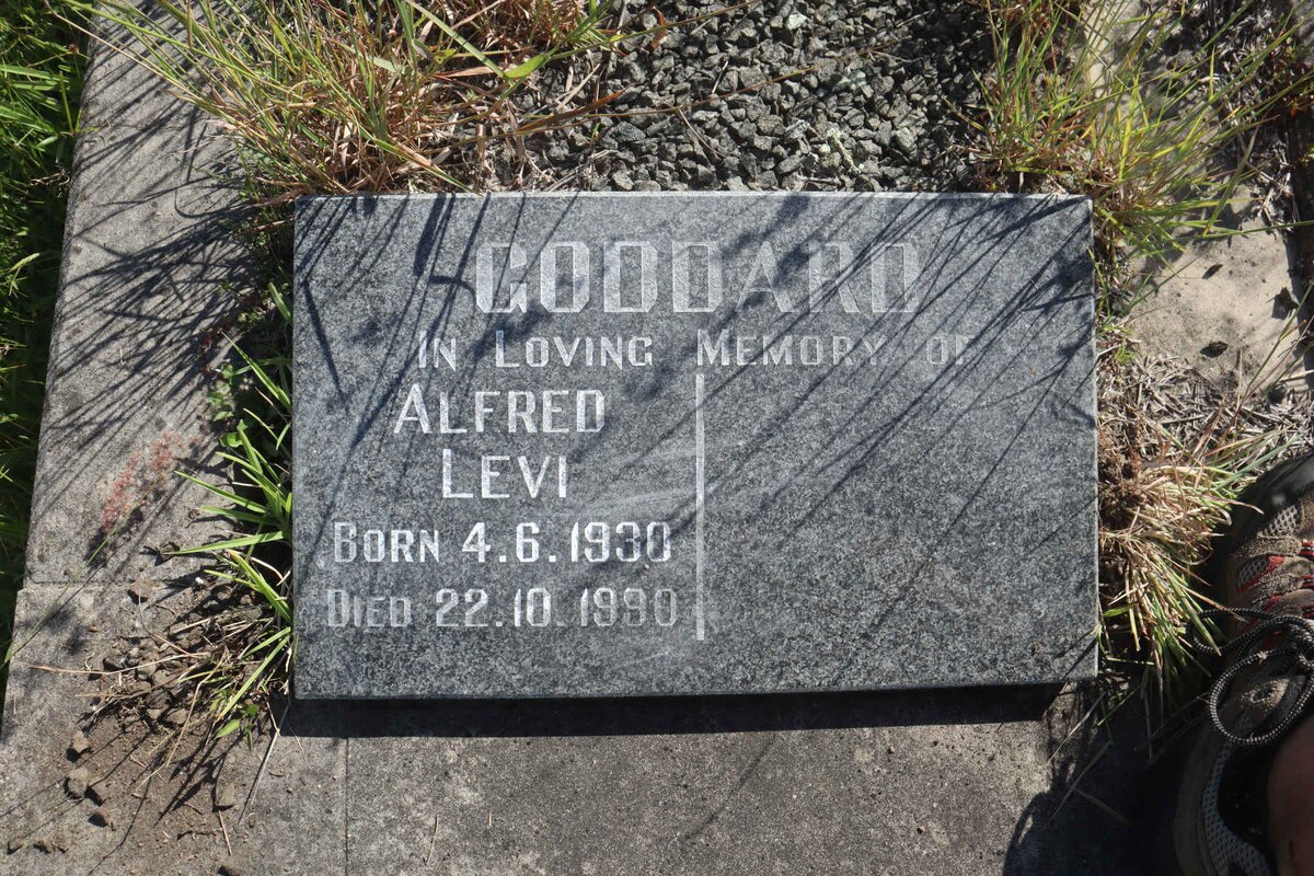 GODDARD Alfred Levi 1930-1990